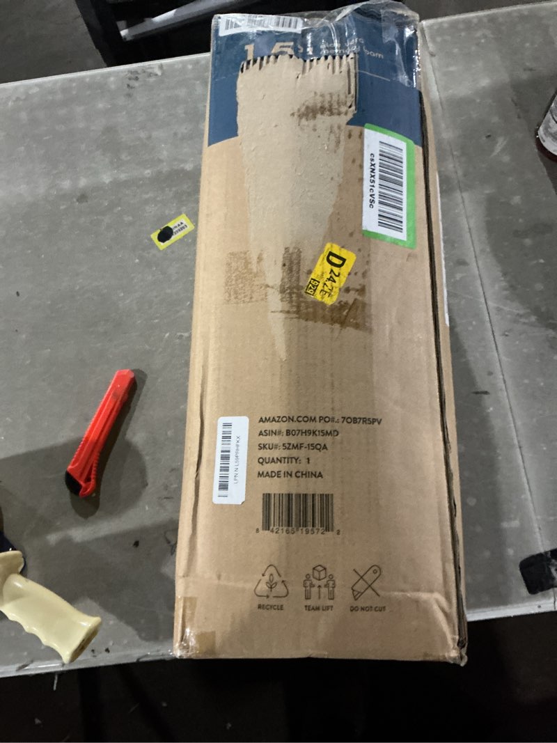 Condition photo showing Good Condition for Mellow 1.5 Inch 5-Zone Memory Foam Mattress Topper, Calming Aloe Infusion, Dorm Essentials, Queen Aloe 1.5 Inch Queen 5 Zone