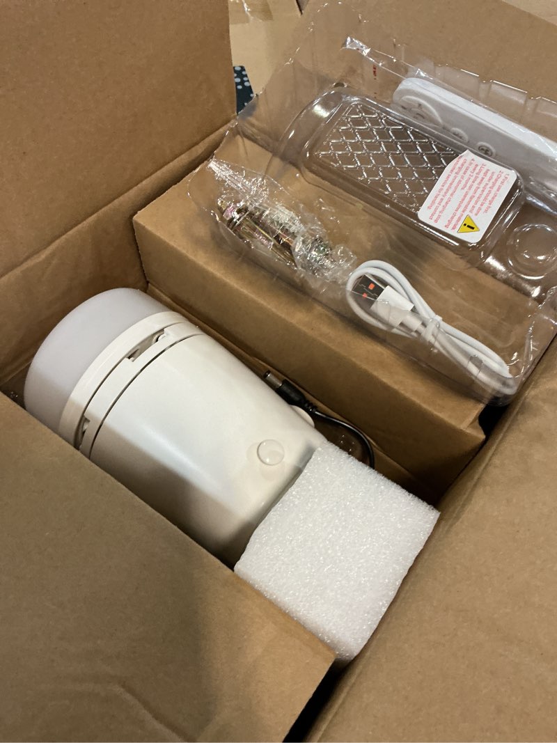 Condition photo showing New/Like New for 20” solar ceiling fan light, 20000mah ceiling fan with light & remote, portable wireless rechargeable camping fan for outside, gazebo, bedroom, greenhouse, patio, chicken coop, canopy, shed, rv, tent