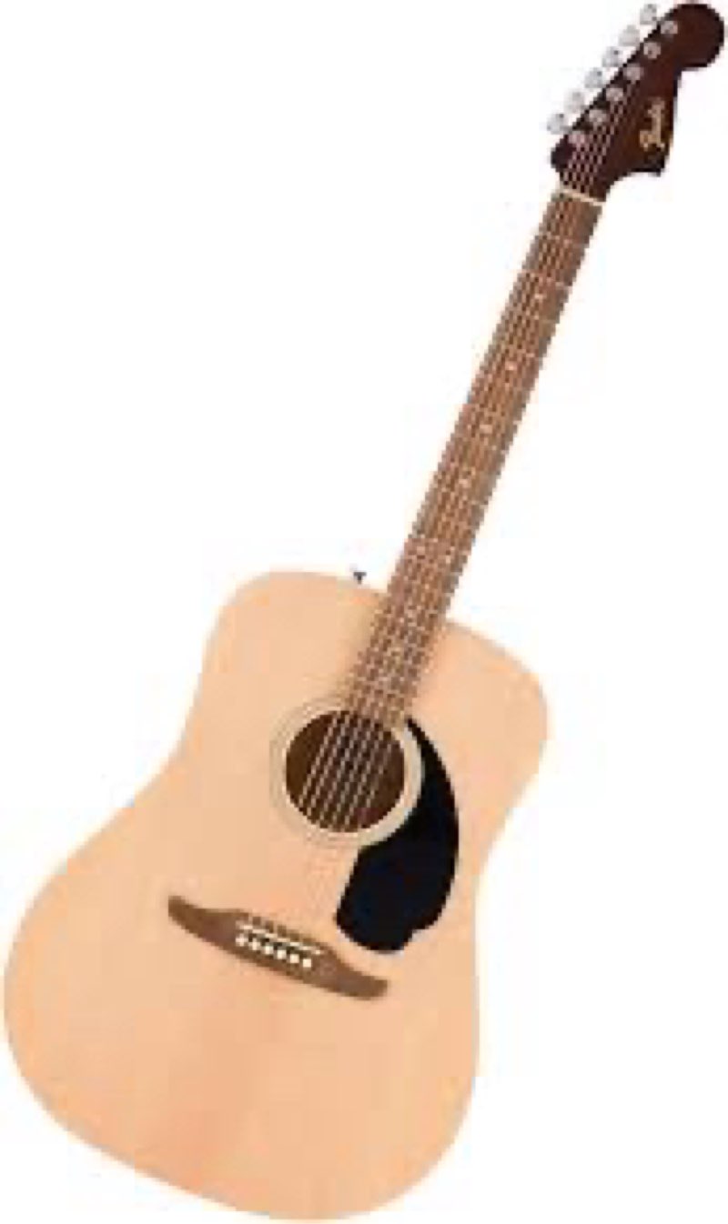 Fender California Debut Redondo CE Series Acoustic Guitar, Beginner Guitar, 2-Year Warranty, Include