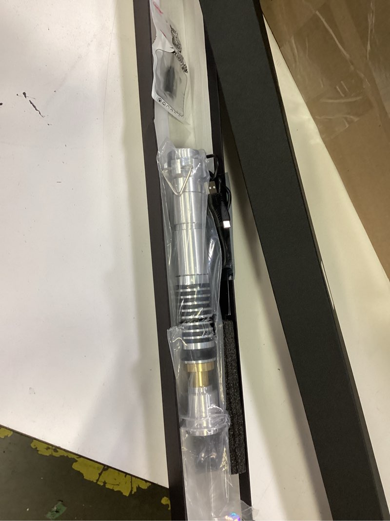Condition photo showing Good Condition for lightsaber rechargeable rgb color dueling led light saber, metal hilt and durable pc blade for adults kids cosplay and gifts, adjustable sound mode