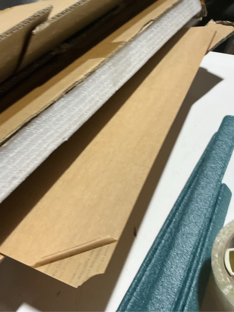 Condition photo showing As Is for Falken Design Clear Acrylic Sheets - 20" x 20" x 1/16" Thick Plexiglass Sheets for DIY Projects, Picture Frames, and Sign Displays - Versatile, Durable & Shatterproof Plastic Sheet