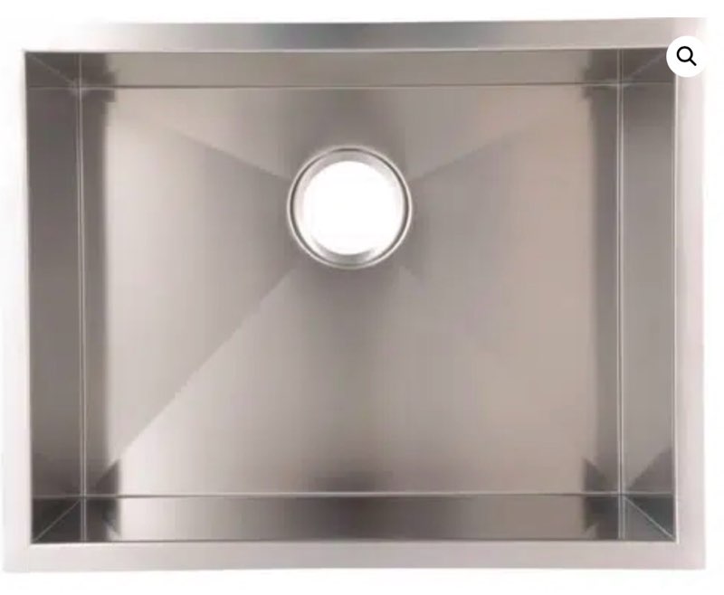 model 2318s denver stainless steel sink undermount