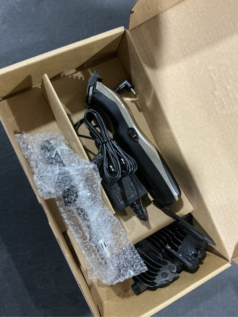 Condition photo showing Good Condition for Wahl Groomsman Rechargeable Beard Trimmer kit for Mustaches, Nose Hair, and Light Detailing and Grooming with Bonus Wet/Dry Battery Nose Trimmer – Model 5622v 15 Piece