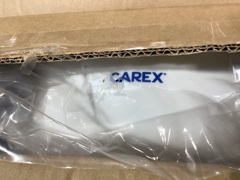 Condition photo showing Good Condition for carex toilet seat riser, round raised toilet seat adds 3.5 inches to toilet height, for assistance bending or sitting, 300 pound weight capacity toilet riser