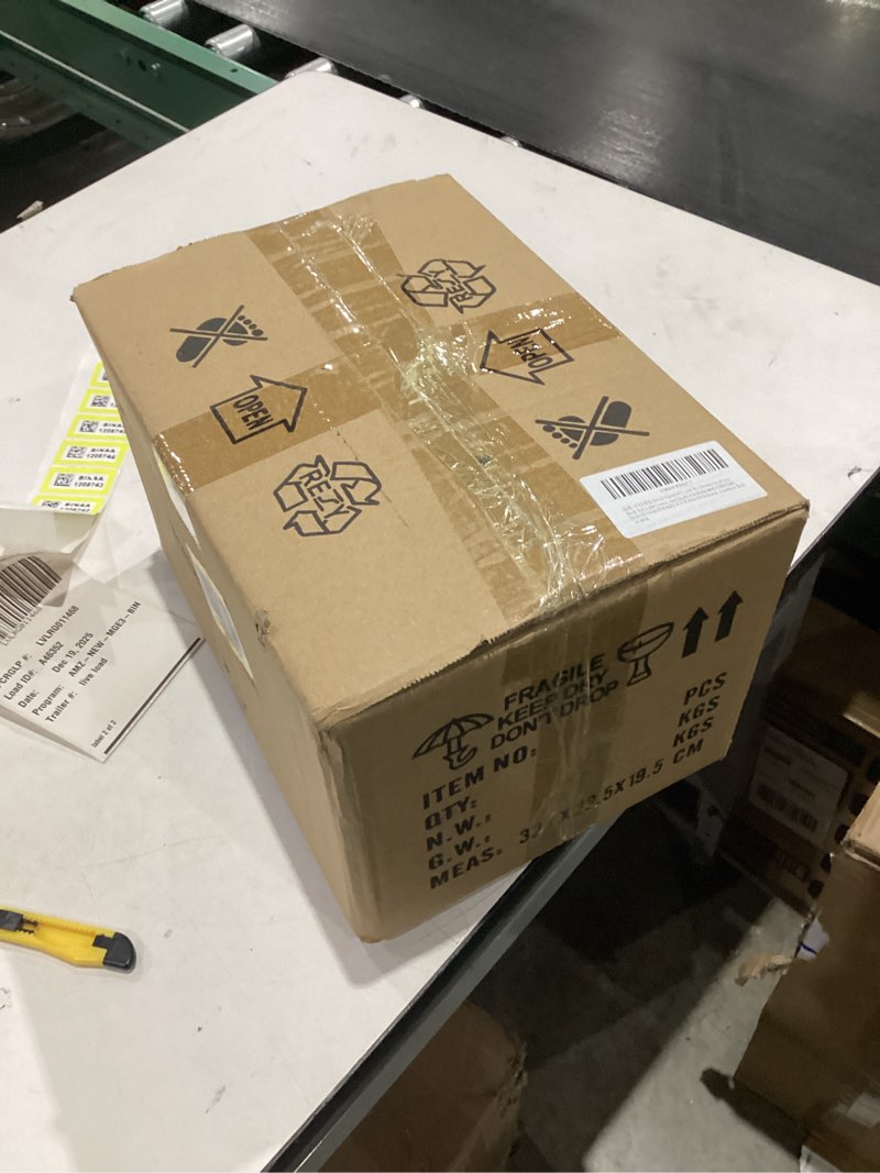 Condition photo showing New/Like New for Battery Operated Crystal Wall Sconces Set of Two, Black Wireless Wall Lamp with Crystal Shades, Rechargeable LED Bulbs, 12-Colors Dimmable, Remote for Bedroom, Living Room, Bulbs Included