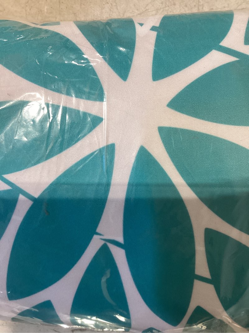 Condition photo showing Good Condition for Blue and Grey Floral Pillow Covers 20x20 Set of 2 Outdoor Waterproof Decorative Throw Pillows Summer Pillow Covers Polyester Cushion Case Decor for Couch Patio Funiture Garden Porch 011A20 20" x 20" (Pack of 2) Blue Gray