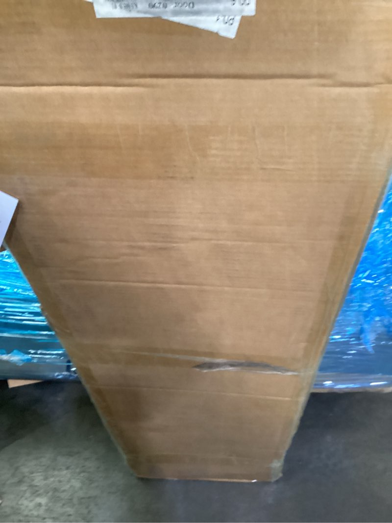 Condition photo showing As Is for YITAHOME Full Size Floating Bed Frame with USB Charging Station Storage Headboard and with Led Light