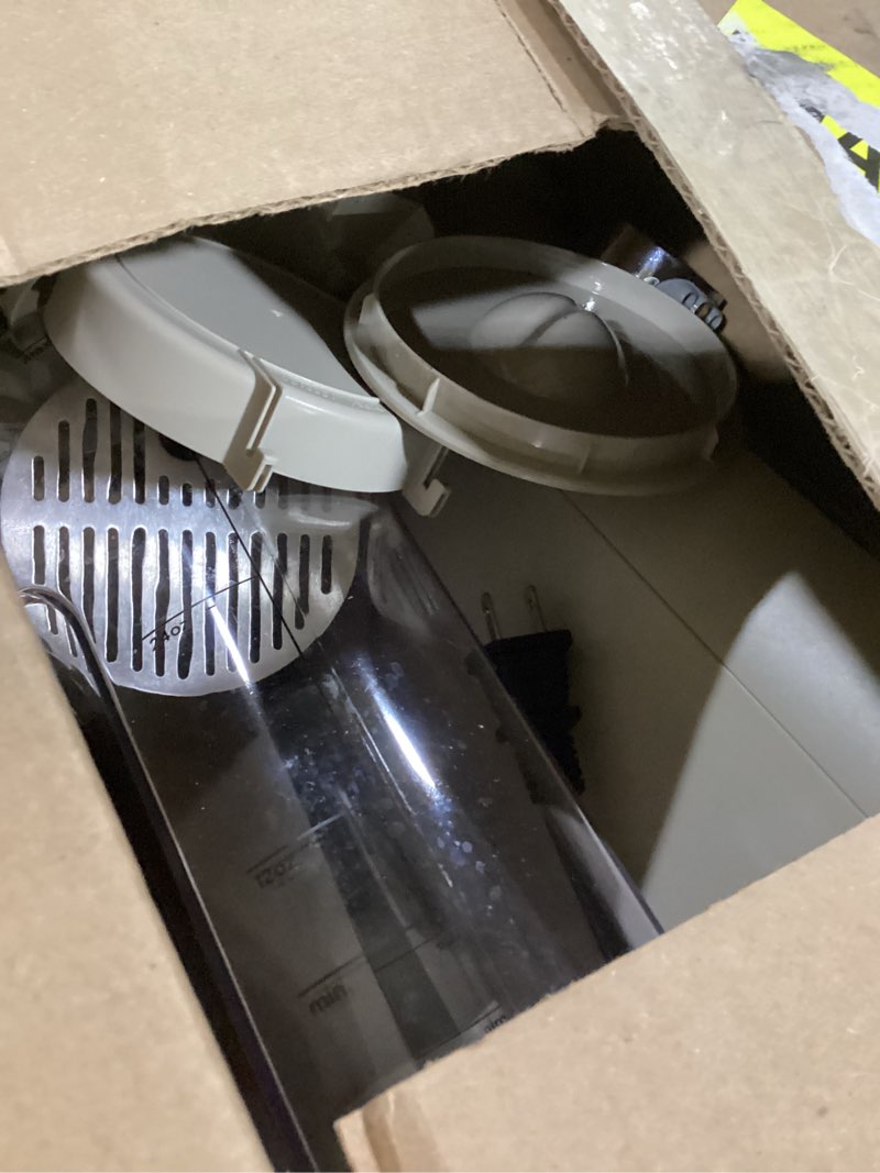 Condition photo showing As Is for Ninja Pod & Grounds Specialty Single-Serve Coffee Maker, K-Cup Pod Compatible, Brews Grounds, Compact Design, Built-In Milk Frother, 56-oz. Reservoir, 6-oz. Cup to 24-oz. Mug Sizes, Stone, PB051ST