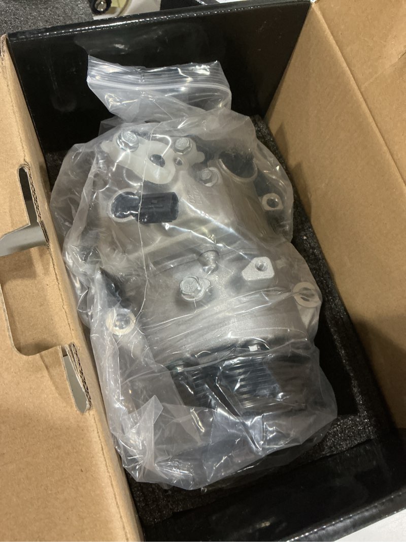 Condition photo showing New/Like New for air conditioner ac compressor with a/c clutch fits for 2012-2017 toyota camry 2.5l, 2009-2012 toyota rav4 2.5l, replaces co 11303c, 158367,157367, 8831008080, 8831008081, 8831008082