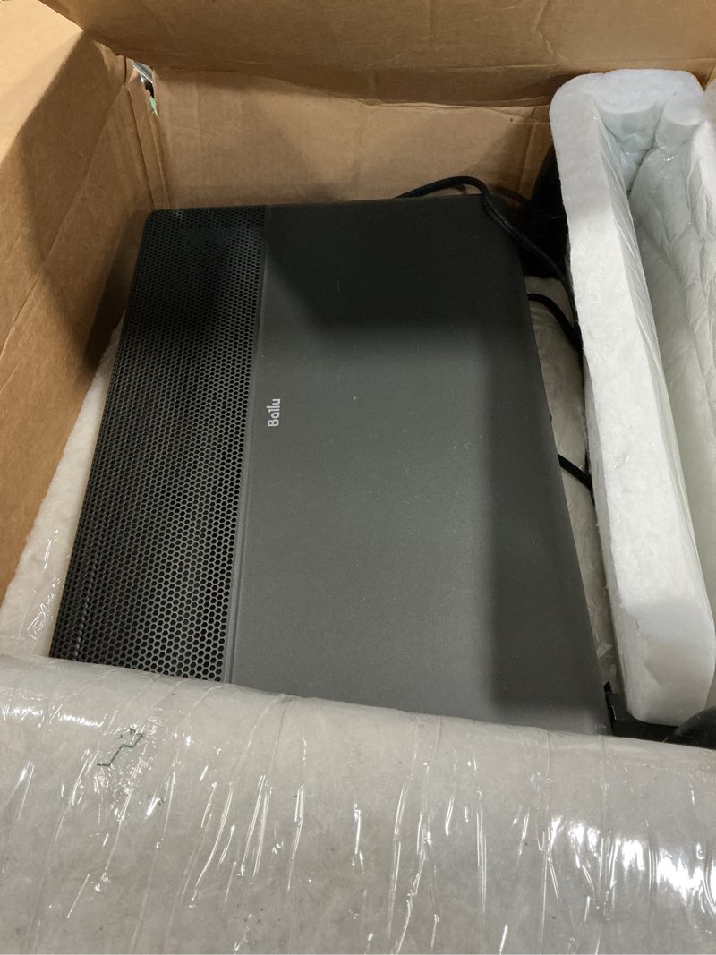 Condition photo showing As Is for Ballu Convection Panel Heater,1500W Space Heater for Large Room Indoor use with Programmable Thermostat,WiFi App Control,Smart Quiet,Works with Alexa,Black