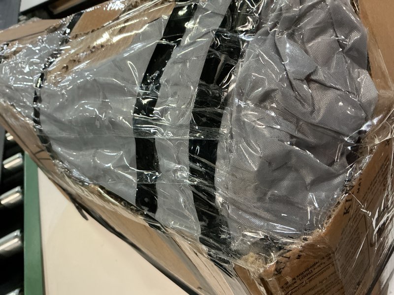 Condition photo showing As Is for King Koil Luxury California King Air Mattress with Built-in Pump for Home, Camping & Guests - 20” King Size Inflatable Airbed Luxury Double High Adjustable Blow Up Mattress, Durable Waterproof Beige California King 20"