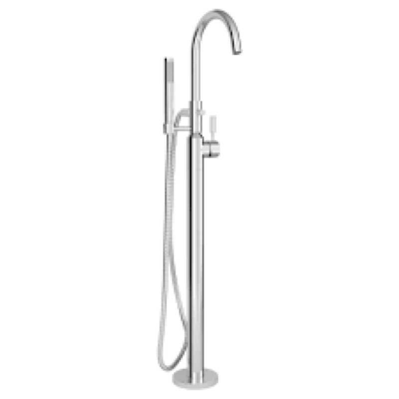 American Standard 2764951.002 Colony Pro Freestanding Bathtub Faucet With Lever Handle, Polished Chrome