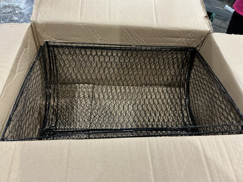 Condition photo showing Good Condition for tandefio 4 pack chicken wire cloche plant protectors from animals 18.5 x 8 inch garden cloches for plants to keep bunnies chicken squirrels birds wild animals out, arch metal tunnel garden cages