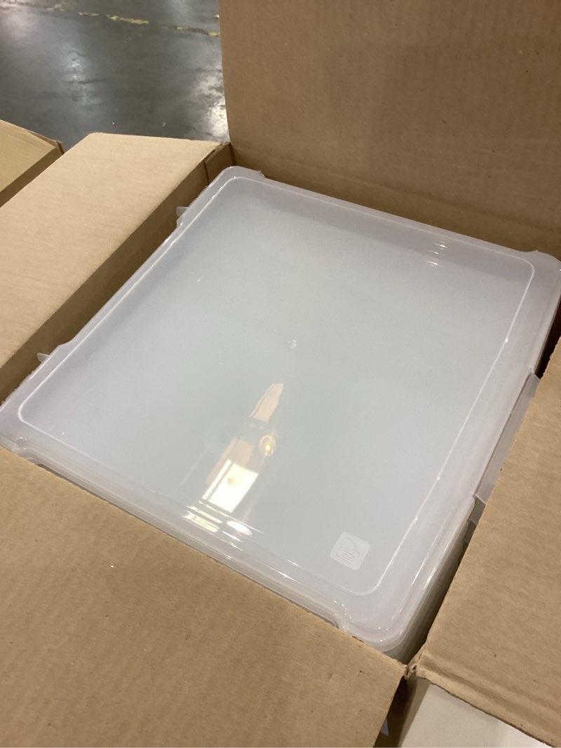 Clear 10 pc container tops