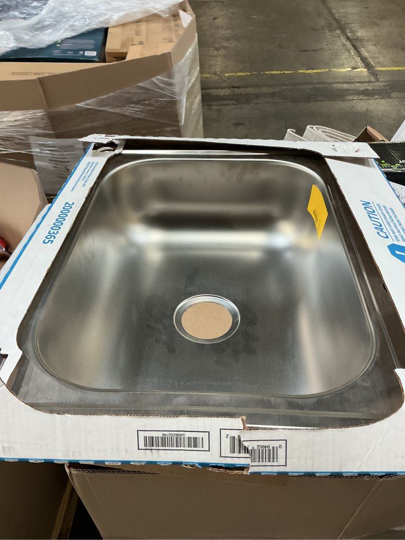 Elkay 961845 Dayton 25" Drop In Single Basin Stainless Steel - 4 Faucet Holes