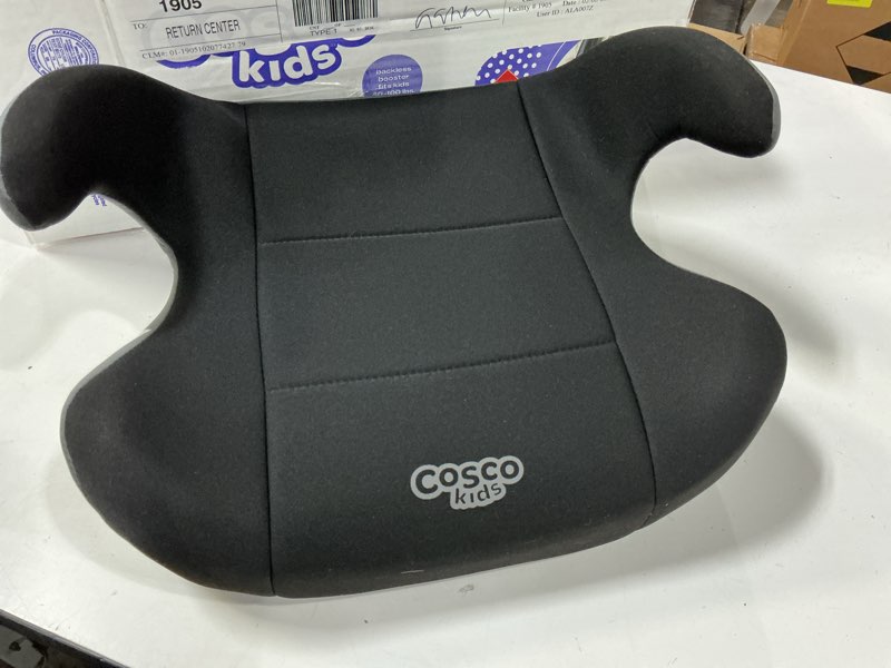 Condition photo showing Good Condition for cosco kids booster seat for car cosco kids rise lx color fossil black
