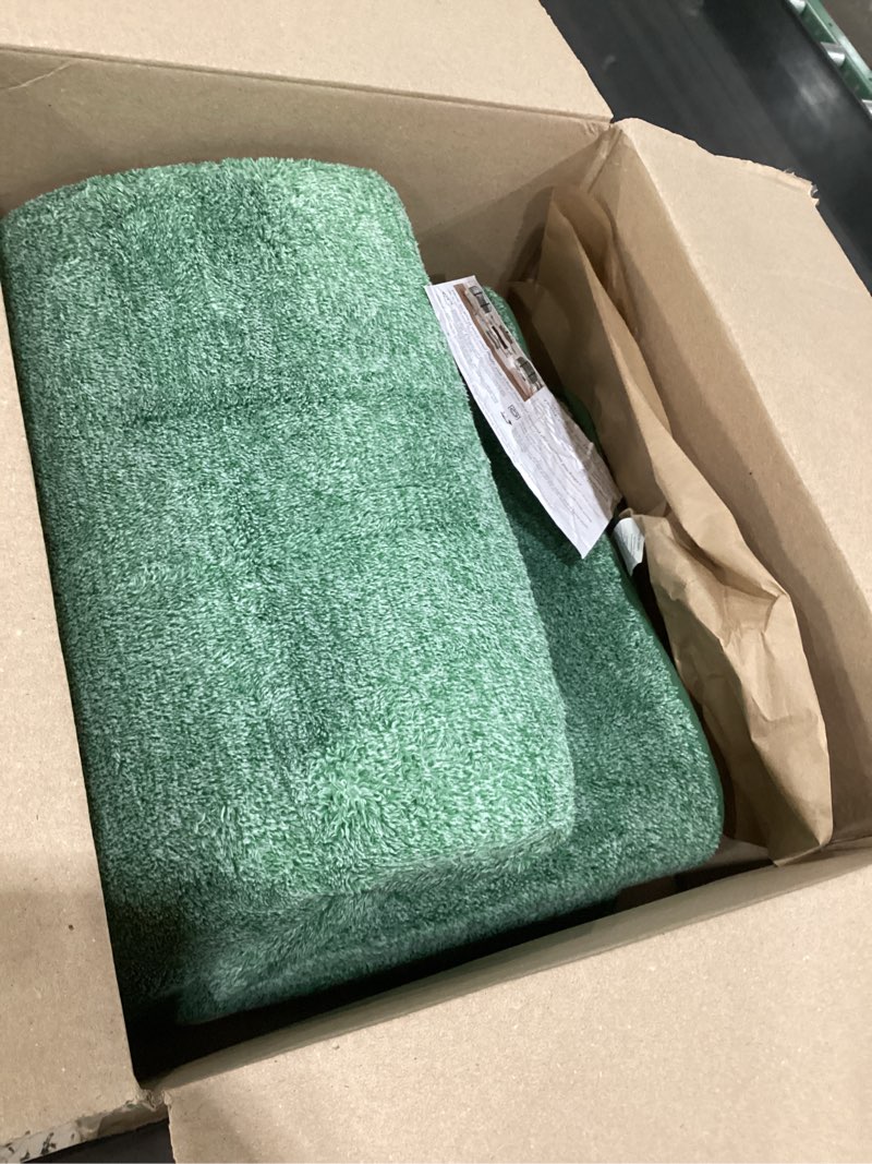 Condition photo showing Good Condition for arogan washable 4×6 bedroom rug, modern area rugs with soft memory foam for living room, minimalist non-slip indoor floor carpet for dining room office kids playroom decor, green 4' x 6' (rectangular) green and white
