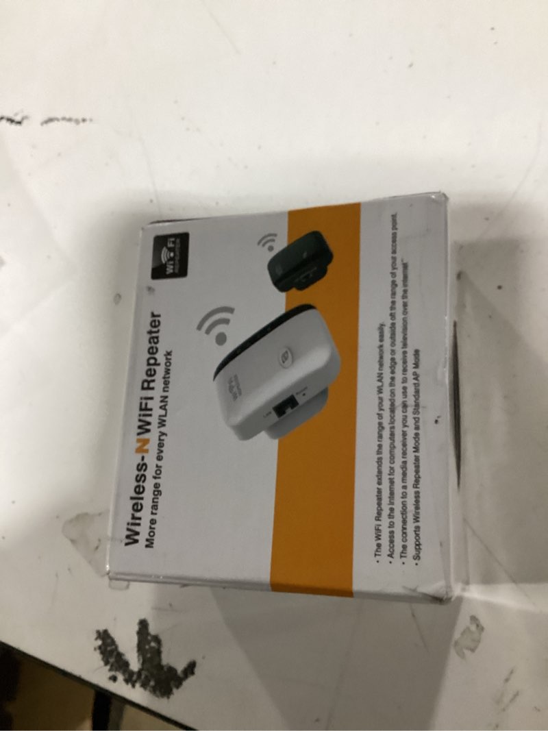 Condition photo showing New/Like New for WiFi Extender, WiFi Extenders Signal Booster for Home Up to 5000 sq.ft and 50 Devices, WiFi Range Extender, Wireless Repeater, Long Range Amplifier with Ethernet Port, 1-Tap Setup, Alexa Compatible