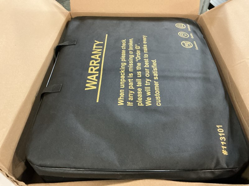 Condition photo showing Good Condition for risingstar silverado sierra faux leather seat covers, fit for 2014-2018 chevy silverado gmc sierra 1500 and 2015-2019 2500hd 3500hd crew cab(full set, black&gray) b(2014-2018 1500&2015-2019 2500hd 3500hd crew cab) black&gray