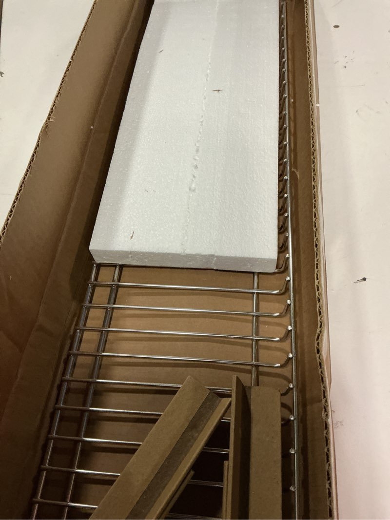 Condition photo showing Good Condition for grill warming rack for charbroil performance tru-infrared 3 burner 463370719, replacement part for charbroil 463371116, 463280019, 463371716 3-burner gas grill, warming grates, stainless steel for 3 burners
