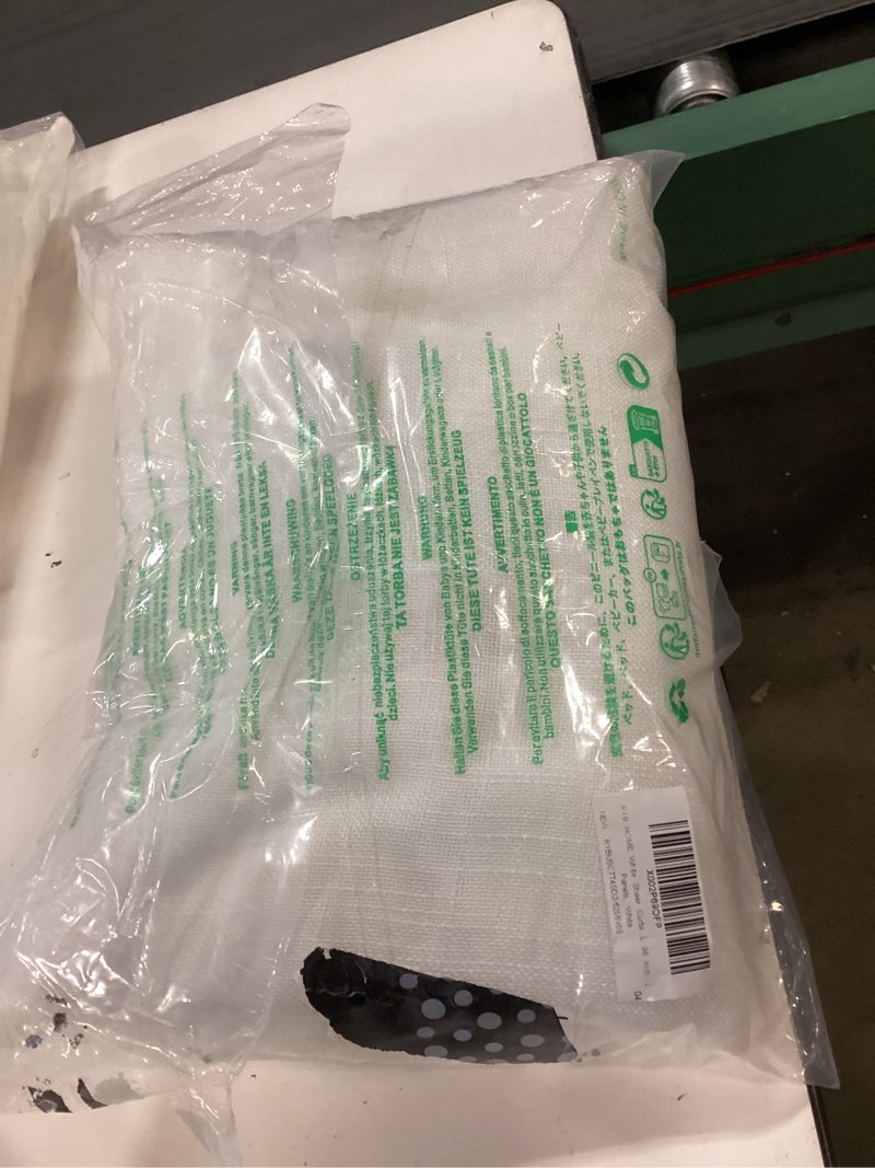 Condition photo showing Good Condition for RYB HOME White Sheer Curtains for Living Room, Linen Textured Sheer Drapes Wall Panels Backdrop Filter Sunlight Glare for Bedroom Office Doorway, W 52 x L 96 inch, 2 Panels, White 52"W x 96"L (Pack of 2) White