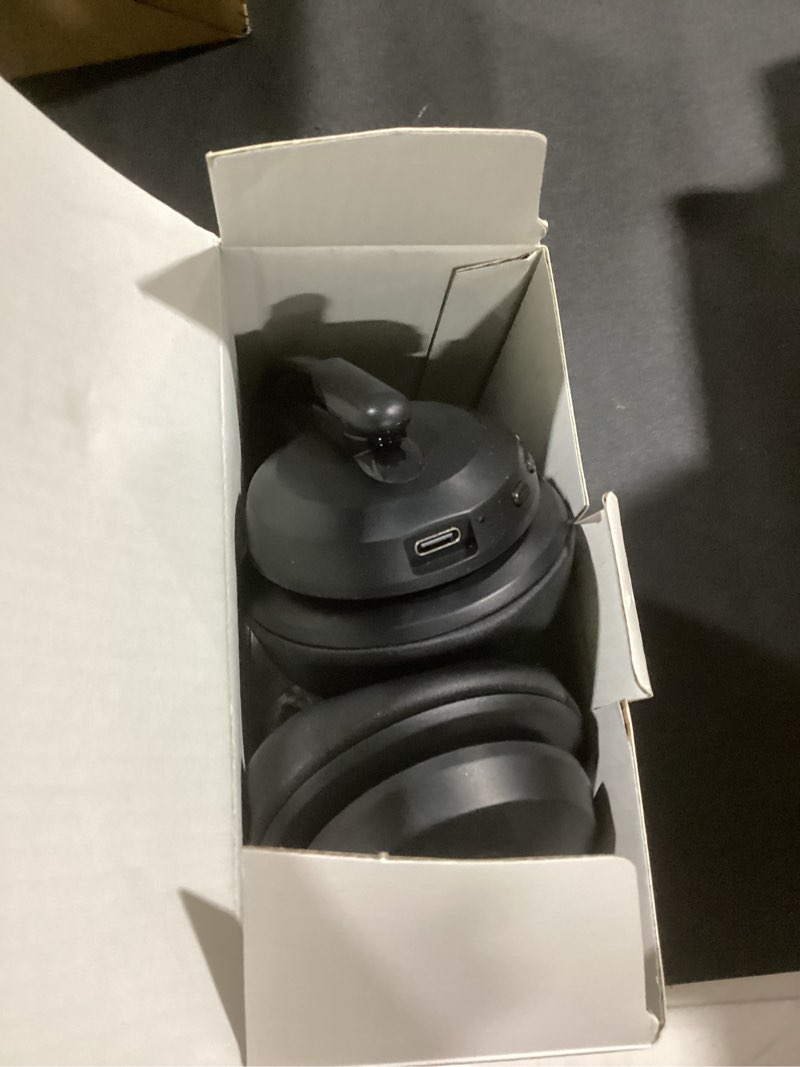Condition photo showing New/Like New for Wireless Headset with Mic for Work with AI Noise Cancelling Mic for Clear Calls, Bluetooth V5.3 Headphones with Microphone to USB A/C Dongle & Mic Mute for Computer Laptop PC iPhone (Black)