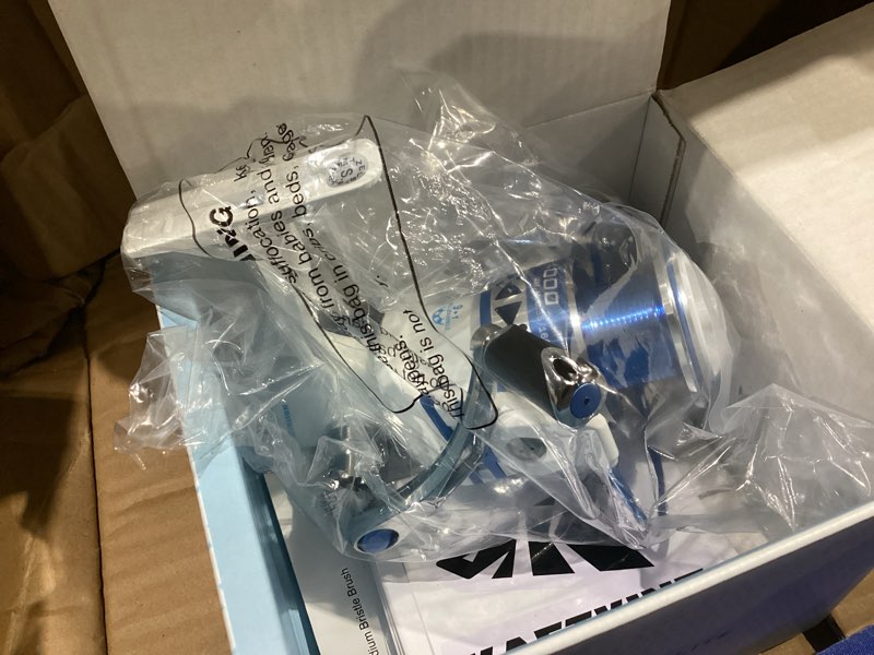 Condition photo showing Good Condition for kastking centron & centron lite spinning reels, size 500 is perfect for ice fishing, up to 17.5lbs max drag, 5.2:1 gear ratio, ultra smooth powerful, cnc aluminum spool, 9+1 bb light weight centron lite - collapsible handle size 4000