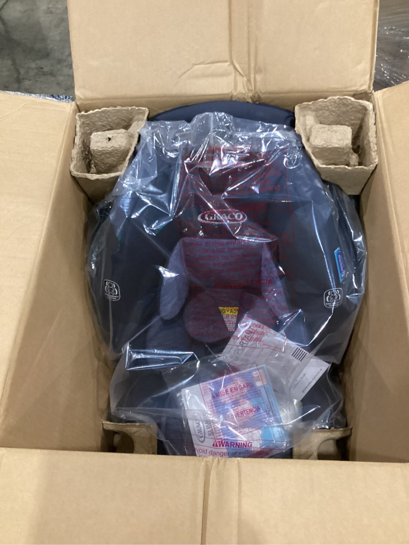Condition photo showing Good Condition for graco slimfit 3-in-1 convertible car seat, ultra-space-saving design, silas, suitable for rear and forward-facing, highback booster seat with 10-position headrest
