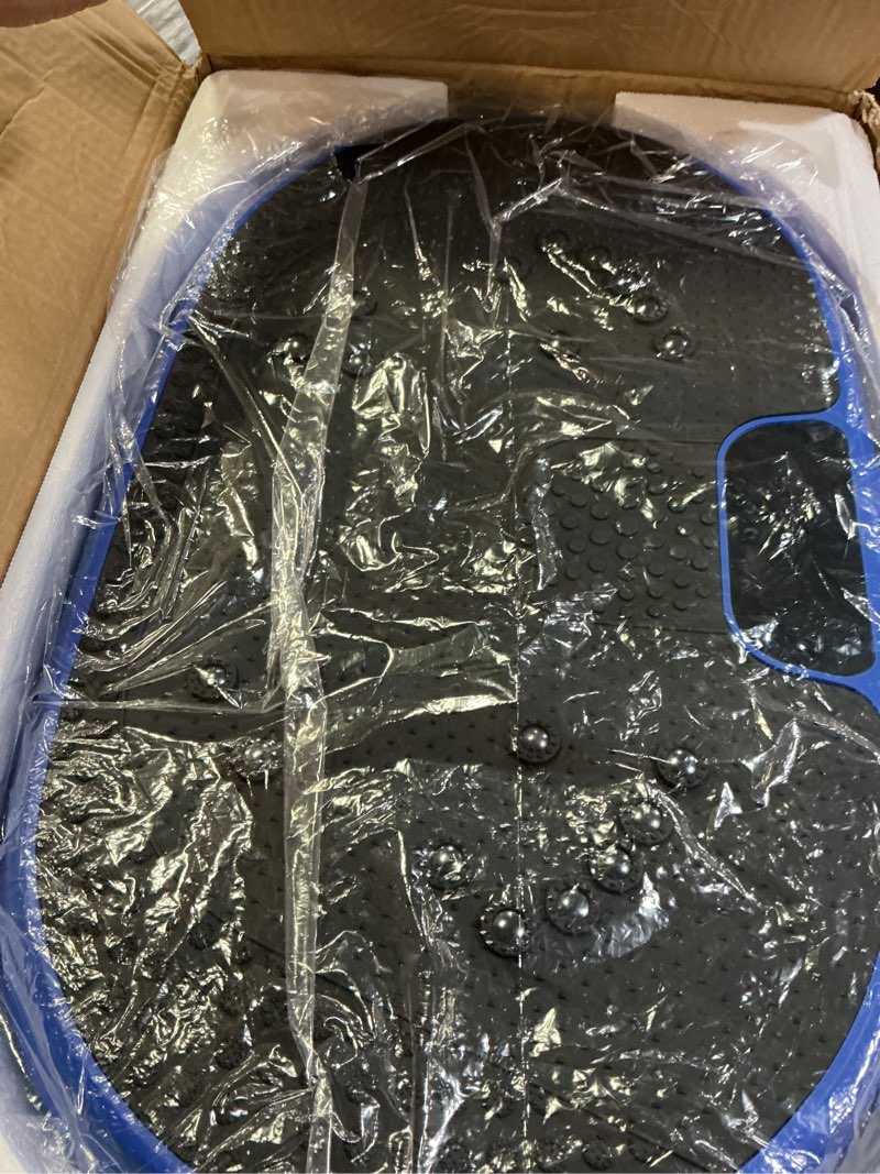 Condition photo showing Good Condition for vibration plate exercise machine, vibrating fitness platform for lymphatic drainage, full body shaker workout equipment, bluetooth power shaping vibrate plate, board sport for home exercise gym