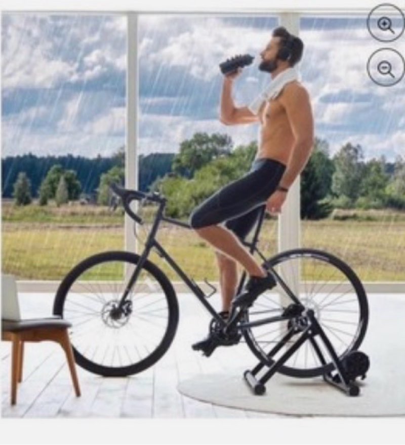 Sportneer Bike Trainer - Magnetic Stationary Bike Stand