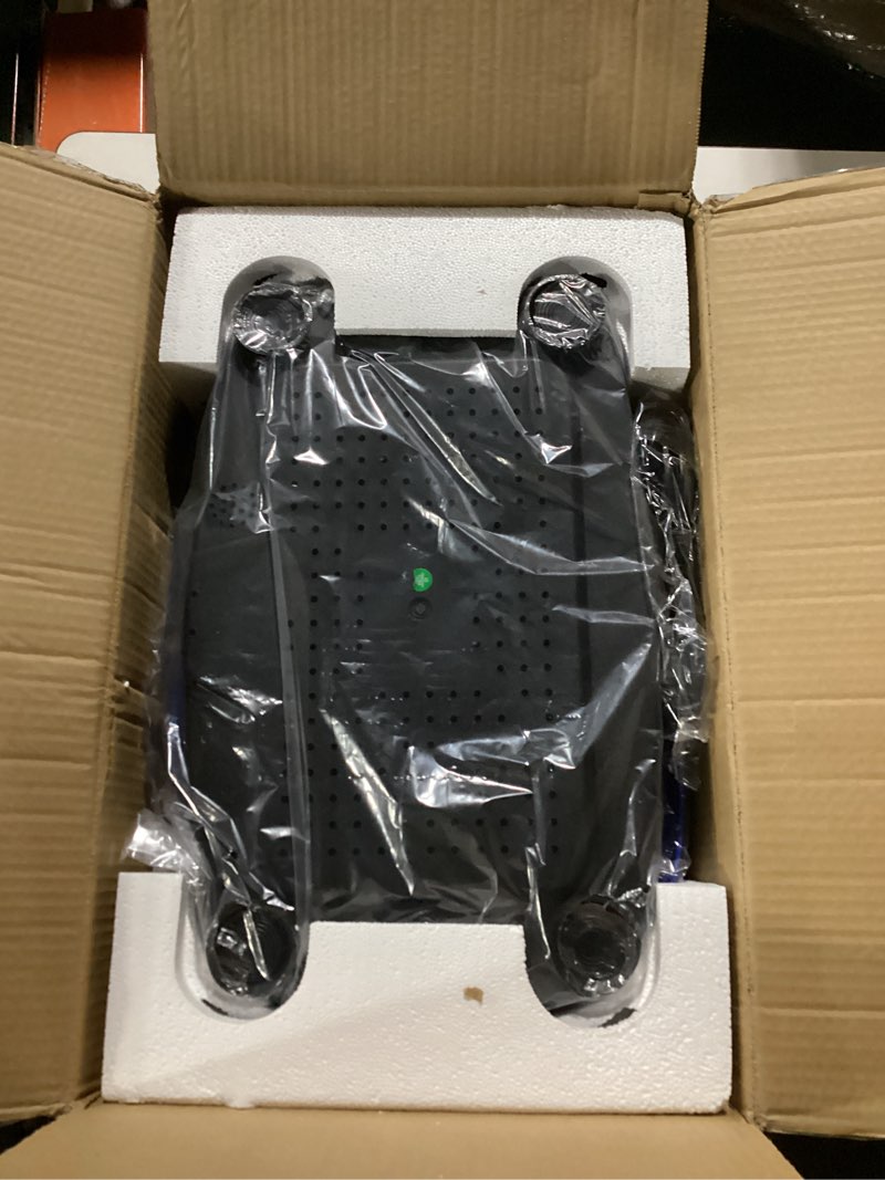 Condition photo showing New/Like New for Vibration Plate Exercise Machine, Vibrating Fitness Platform for Lymphatic Drainage, Full Body Shaker Workout Equipment, Bluetooth Power Shaping Vibrate Plate, Board Sport for Home Exercise Gym, Blue