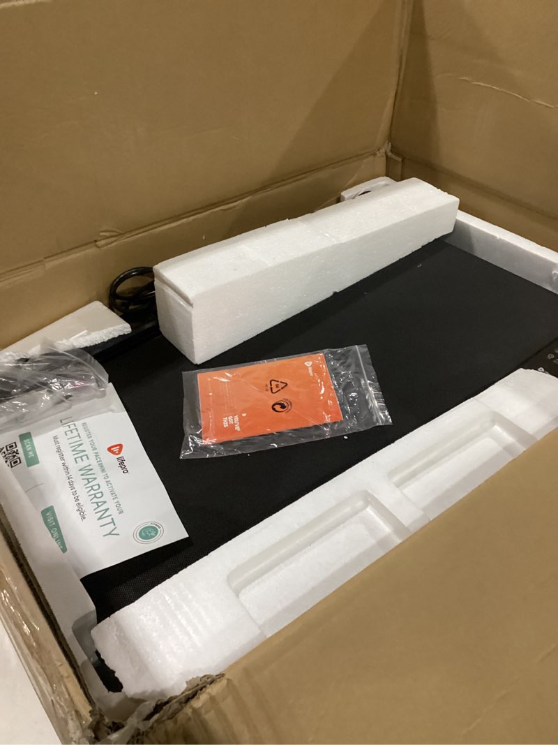 Condition photo showing New/Like New for Lifepro Under Desk Small Walking Pad with 2-Stage Incline (5°/7°) – Burn More Calories While You Work – Compact Portable Mini Treadmill for Small Spaces – Low Noise, Space-Saving, 220lb Weight Load Black Handle