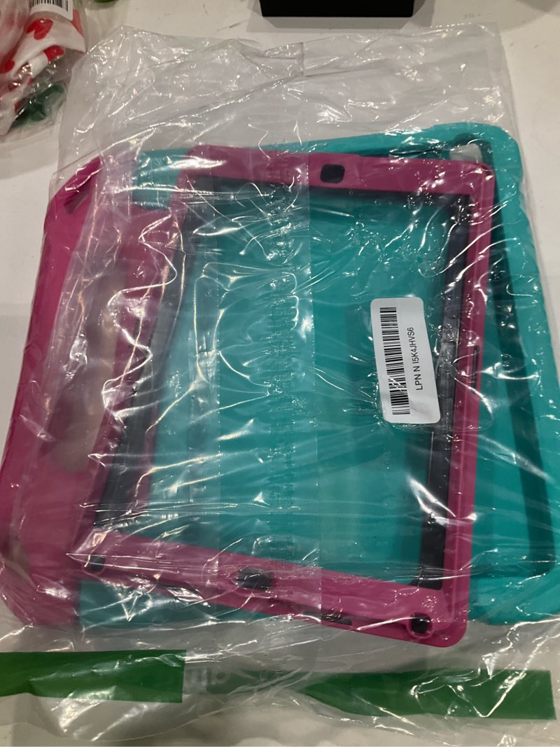 Condition photo showing Good Condition for yihe kids case for ipad 9.7 inch with screen protector, shockproof handle convertible stand case for ipad 9.7 6th/5th generation 2018/2017, ipad air 2/1& ipad pro 9.7, cyan&pink
