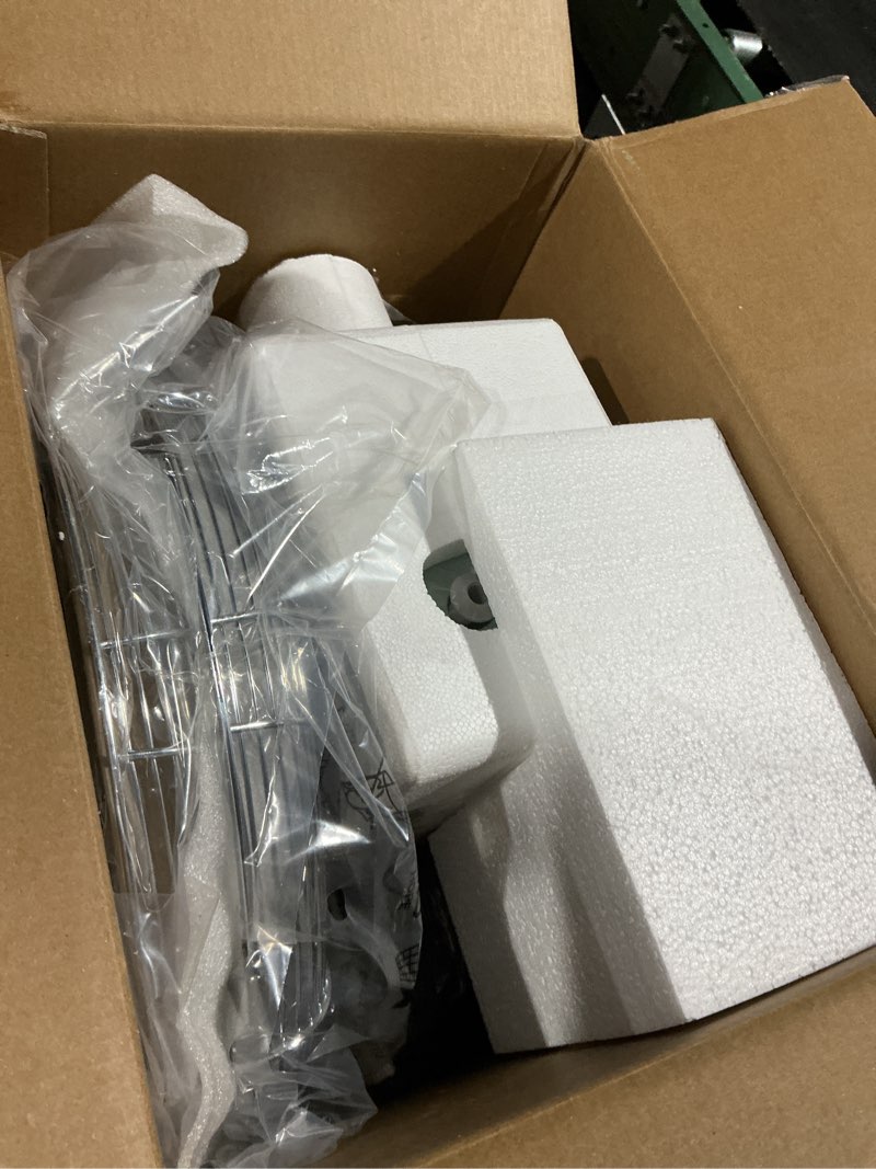 Condition photo showing Good Condition for good housekeeping all-metal (92604) oscillating 12" retro desk office table fan (breezewave)