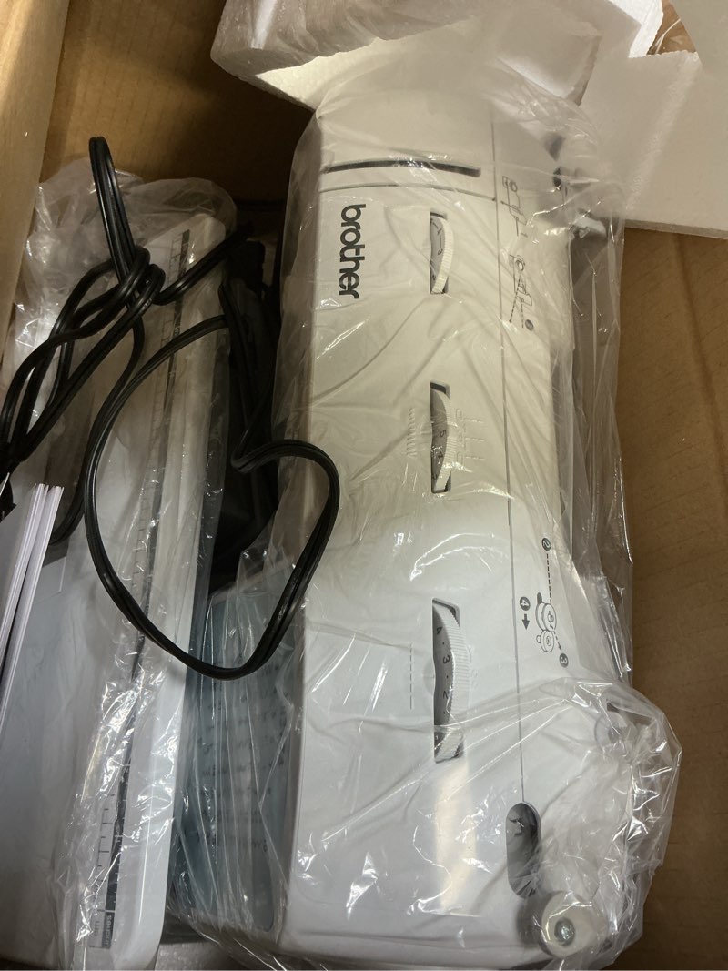 Condition photo showing As Is for Brother XR3774 Sewing And Quilting Machine with Wide Table and Built-in Stitches