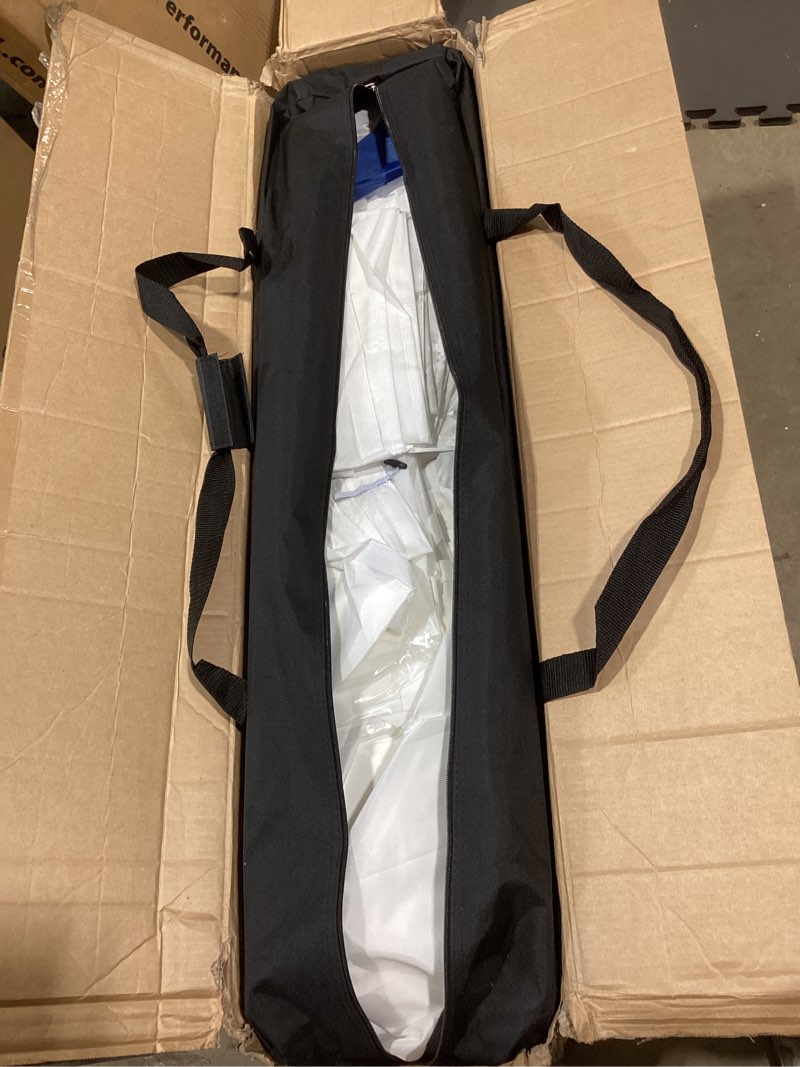 Condition photo showing As Is for cobizi 10x20 pop up canopy with 6 sidewalls one push setup outdoor event shelter waterproof upf 50+ gazebo tent with carry bag,air vent,sandbag for wedding, commercial, party,white white(1-year warranty) 10x20ft with 6 sidewalls