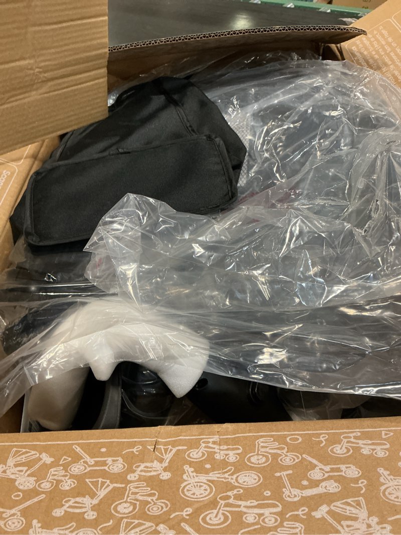 Condition photo showing Good Condition for KRIDDO 8-in-1 Tricycle Stroller for Toddlers 18 Months-5 Years, 5-Point Harness, 1-Step Brakes Pedal, Removable Canopy, Triple Footrest, Safety Rearview Window, Detachable Guardrail Folding Trike Grey