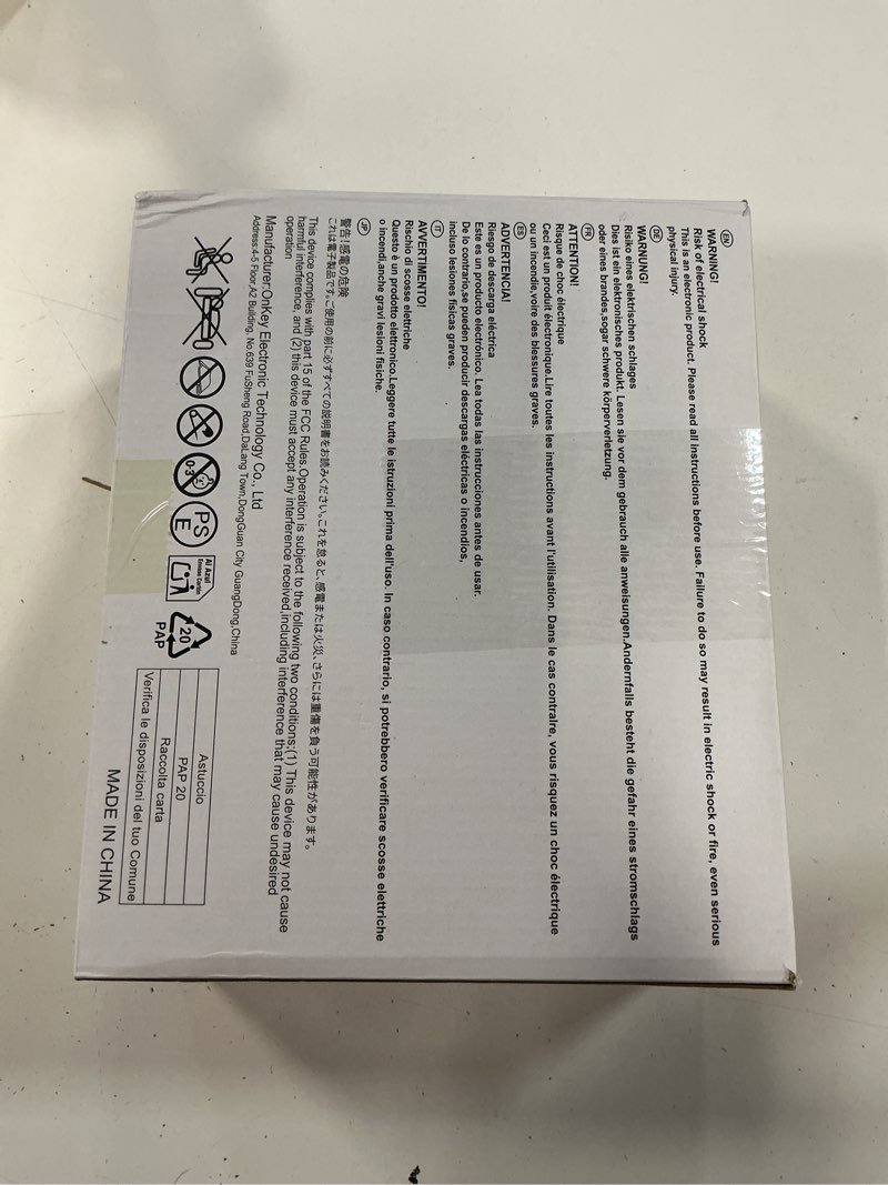 Condition photo showing New/Like New for heating pad for back neck shoulders, large wearable relax muscles, birthday gifts for women men mom dad elderly, 3 heat settings/2-hour safe auto-off, 24"×37" ergonomic fit design-gray