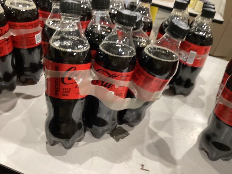 Condition photo showing Good Condition for Coke Zero Sugar Diet Soda Soft Drink, 16.9 fl oz, 6 Pack Coke Zero Sugar 16.9 Fl Oz (Pack of 6)