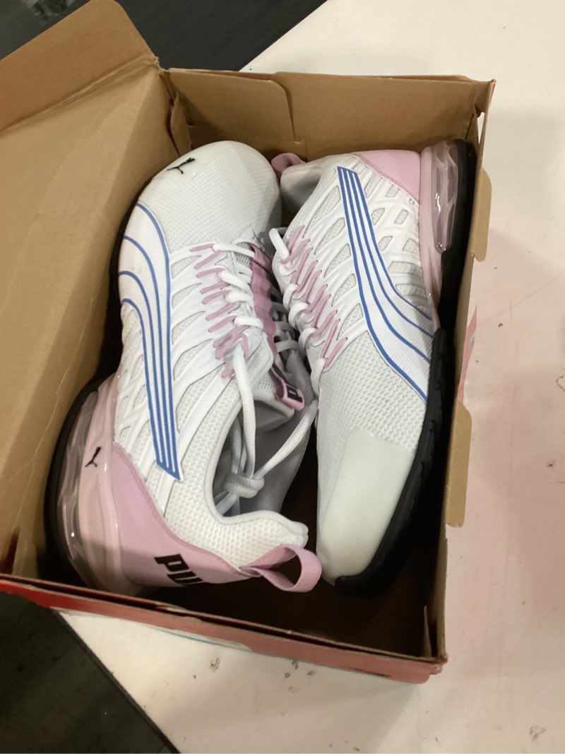 Condition photo showing Good Condition for puma womens voltaic evo cross trainer 10 puma white-blue skies