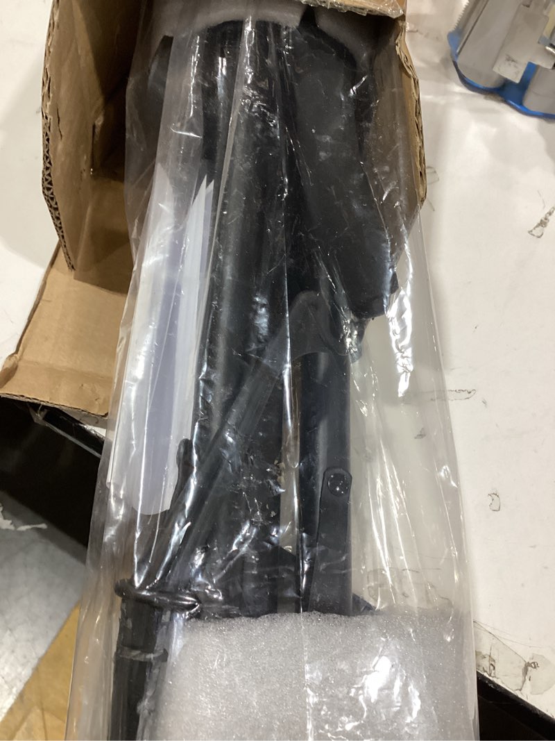 Condition photo showing New/Like New for Mr.Power Adjustable Cello Stand with Bow Hook , Foldable Tripod Support for 1/2, 1/4, 4/4, 3/4, 1/8, 7/8 Full Size, Floor Steel Holder for Home School Studio Churches Display Travel Performance