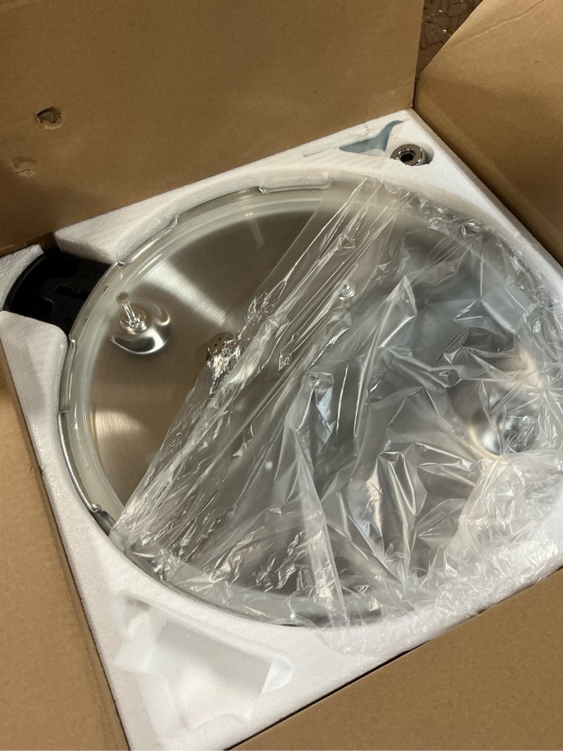 Condition photo showing Good Condition for 25 quart pressure canner cooker & all american pressure canners for canning & water bath canner | pressure gauge & pressure regulator | induction compatible & pressure release 13 psi (+/- 5%) 25 quarts