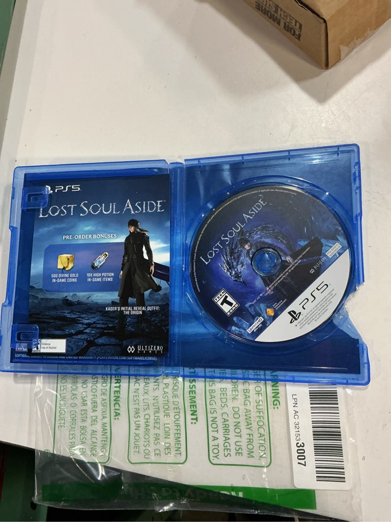 Condition photo showing Good Condition for Lost Soul Aside - PS5
