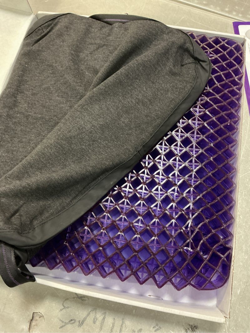 Condition photo showing Good Condition for Purple Royal Seat Cushion - Seat Cushion for The Car Or Office Chair - Temperature Neutral Grid