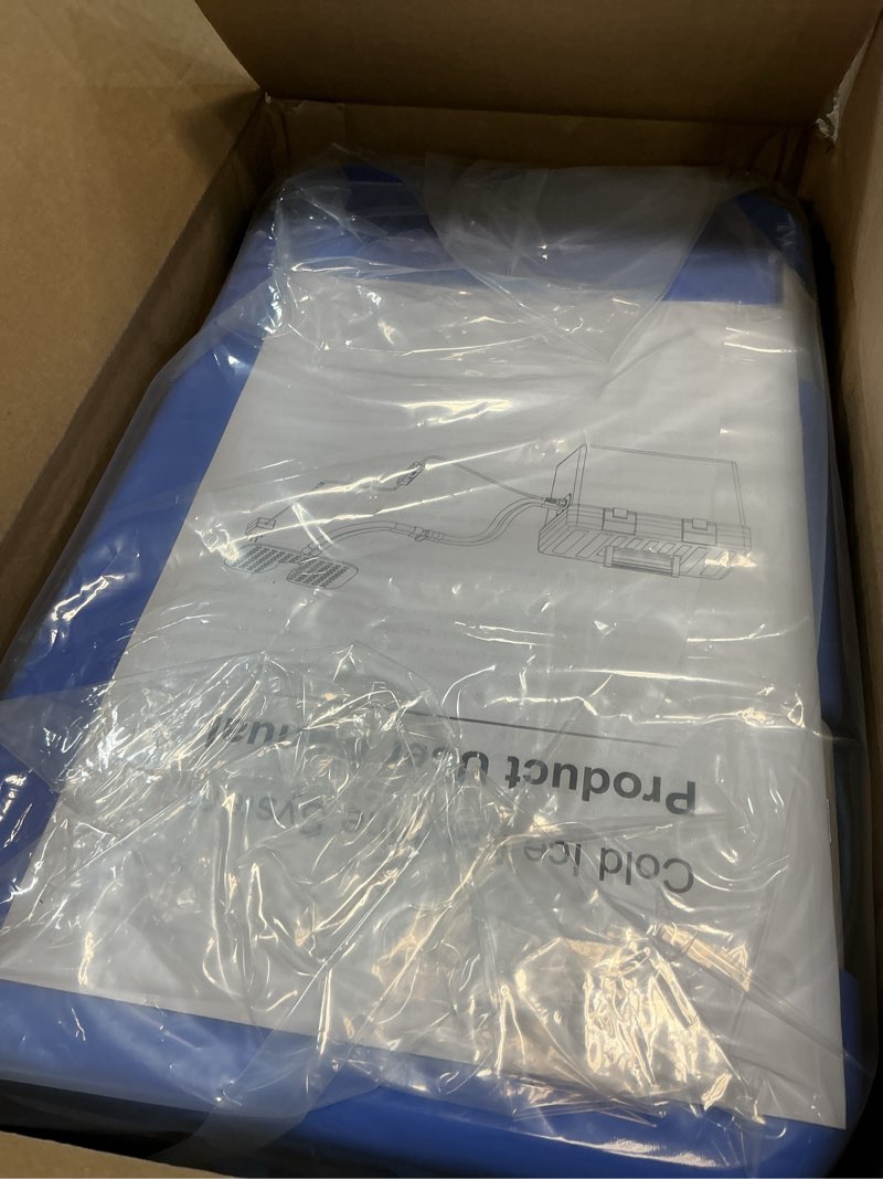 Condition photo showing New/Like New for HOTHUGZ Cold Therapy Machine, Ice Machine System for Knee After Surgery, Cryotherapy Machine with Digital Timer and Ajustable Flow Speed, Knee Replacement Recovery Equipment for Pain Relief