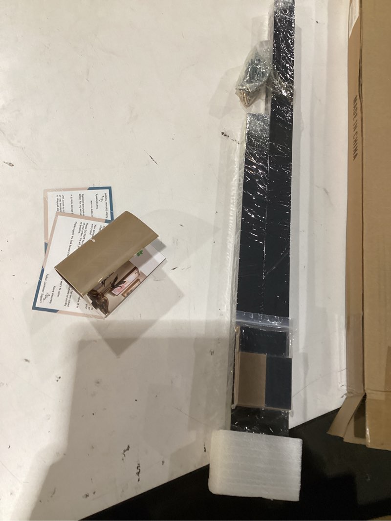 Condition photo showing New/Like New for Floater Frame for 16x24 Canvas Paintings with 0.5-0.8” Deep, DIY Metal Floating Frame for Artists Designers Abstract Artwork, Modern Home Office Wall Decor (Black) 16x24" Black