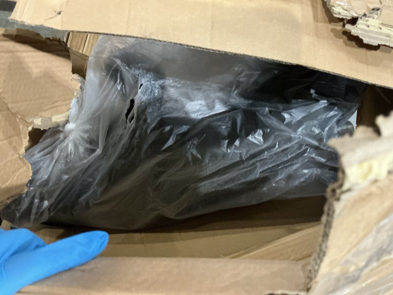 Condition photo showing New/Like New for gabasinover twin bagger/double bagger fits for riding lawn mowers 42-46 inch 2010 and after various troy-bilt cub cadet craftsman other models (replace oem no.19b30031 and 19a30031oem)