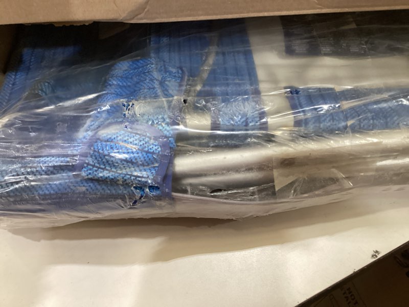 Condition photo showing As Is for Tommy Bahama Backpack Cooler Beach Chairs - Blue Marlin