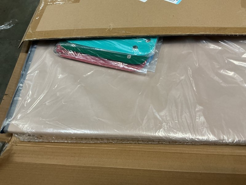 Condition photo showing New/Like New for Tektalk Foldable Jigsaw Puzzle Board with 3 Angle Adjustable Bracket/Stand, Lightweight Portable Puzzle Mat with Dustproof Cover for Puzzle Storage Saver, Non-Slip Surface, Up to 1500 Pieces - Khaki