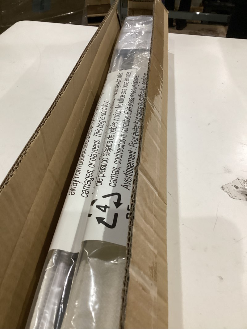Condition photo showing New/Like New for lazblinds cordless roman shades for windows, light filtering thermal insulated window blinds, lightweight fabric blinds for indoor windows, 29" w x 60" h, ivory light filtering - ivory 29" w x 60" h